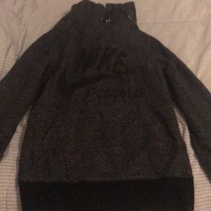 Nike sportswear hooded sweatshirt size medium